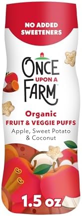 Apple - ラブリー野菜 Amazon.com : Once Upon a Farm Organic Fruit & Veggie Baby